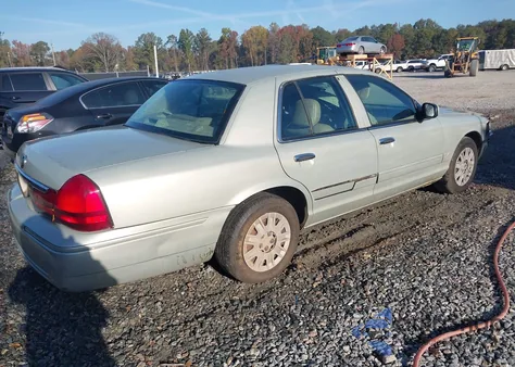 2004 Mercury Grand Marquis Gs z USA, uszkodzony, nr VIN 2MEFM74WX4X691016